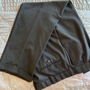 Dockers Pleated Slacks with Cuffs - Individual Fit Waistband - Size 34/30